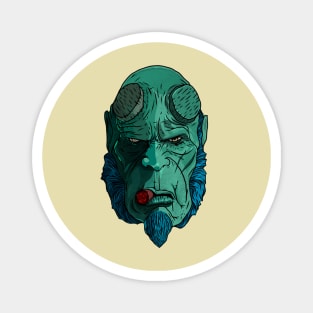 Hellboy (green version) Magnet